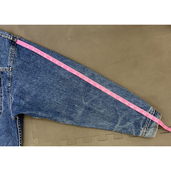 Rugged American by Dash Denim Jacket Vintage Trucker No Size FS Benefits Charity - Picture 10 of 13